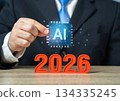 AI in 2026. Forecasts and Trends. Artificial Intelligence. Automation and machine learning. Business adoption, regulation and societal impact of intelligent systems. 134335245