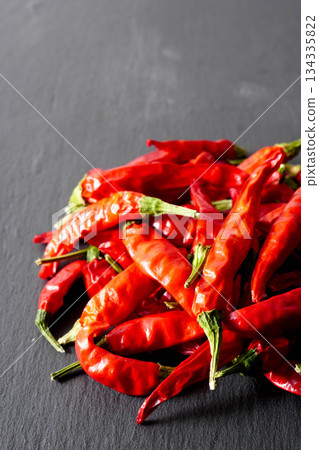 Dried red pepper Dried red pepper 134335822