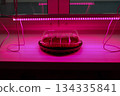 Phyto lamp with red spector glow for germination of seeds 134335841