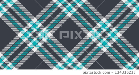 Checked background fabric vector, london seamless textile pattern. Plain plaid check texture tartan in dark and white colors. Checked background fabric vector, london seamless textile pattern. Plain plaid check texture tartan in dark and white colors. 134336235