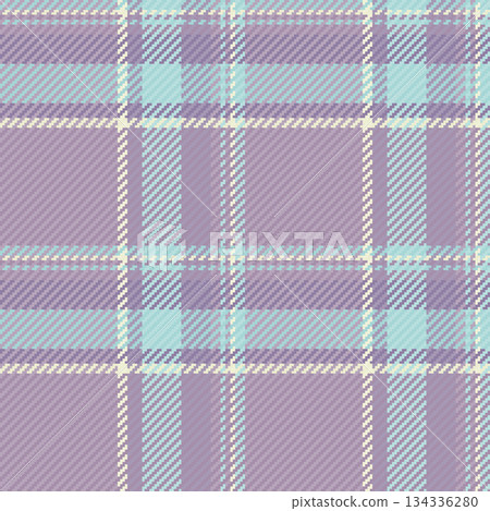 Customize textile fabric seamless, guy plaid check vector. Madras tartan texture pattern background in pastel and light colors. 134336280