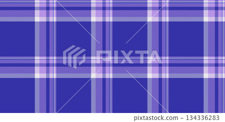 New plaid tartan fabric, pride pattern texture check. Screen textile vector background seamless in indigo and violet colors. New plaid tartan fabric, pride pattern texture check. Screen textile vector background seamless in indigo and violet colors. 134336283