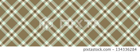 Brazil textile fabric vector, amazing texture pattern seamless. Official background tartan check plaid in amber and light colors. 134336284