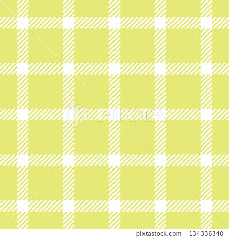 Ethnicity background plaid tartan, shirt textile pattern check. Fashioned seamless fabric vector texture in lime and white colors. Ethnicity background plaid tartan, shirt textile pattern check. Fashioned seamless fabric vector texture in lime and white colors. 134336340