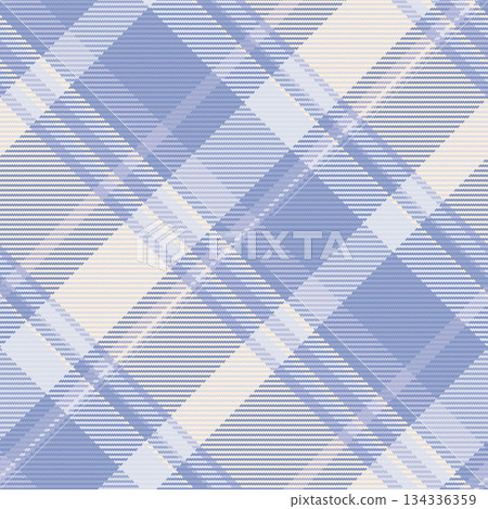 Indian plaid vector pattern, random textile texture check. London fabric tartan background seamless in blue and light colors. Indian plaid vector pattern, random textile texture check. London fabric tartan background seamless in blue and light colors. 134336359