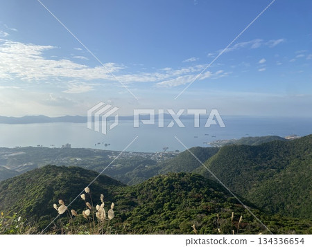 Natural scenery of Mount Katsuu in Nago City, Okinawa | Landscape photos of the northern part of Okinawa's main island where you can enjoy hiking and forests 134336654
