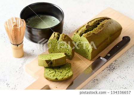 抹茶磅蛋糕 抹茶磅蛋糕 134336657