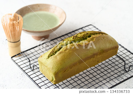 烤抹茶磅蛋糕 134336733