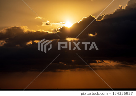 靜岡縣前崎市前崎長灘景色 靜岡縣前崎市前崎長灘景色 134336937