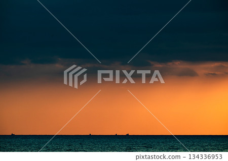 Scenery of Omaezaki Long Beach, Omaezaki, Omaezaki City, Shizuoka Prefecture Scenery of Omaezaki Long Beach, Omaezaki, Omaezaki City, Shizuoka Prefecture 134336953