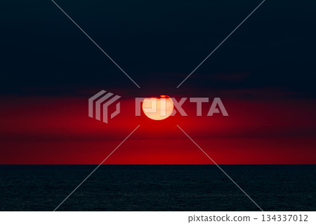 Scenery of Omaezaki Long Beach, Omaezaki, Omaezaki City, Shizuoka Prefecture 134337012