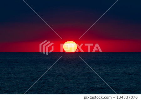 靜岡縣前崎市前崎長灘景色 靜岡縣前崎市前崎長灘景色 134337076