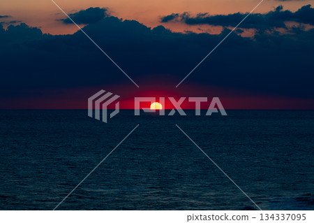 靜岡縣前崎市前崎長灘景色 靜岡縣前崎市前崎長灘景色 134337095