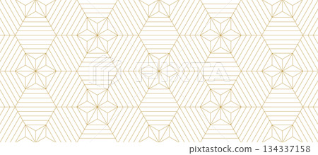 Geometry Abstract Triangle Hexagon Retro Hemp Leaf Background 134337158