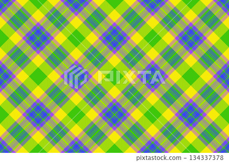 Vibrant and playful tartan pattern with a modern twist. Perfect for fashion, textiles, backgrounds, or adding a touch of fun and color to any design project. Vibrant and playful tartan pattern with a modern twist. Perfect for fashion, textiles, backgrounds, or adding a touch of fun and color to any design project. 134337378