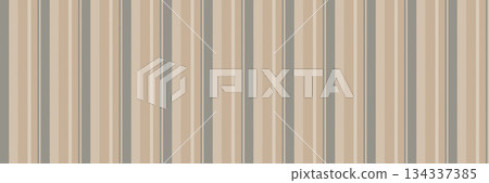 Lloth pattern texture lines, warm vertical vector textile. Vackage stripe fabric seamless background in pastel and light colors. 134337385
