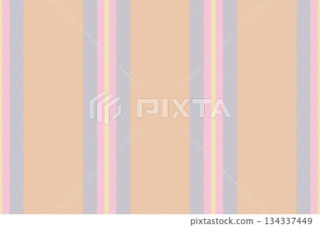Linen seamless texture vector, scratch background textile vertical. Naked fabric lines pattern stripe in light and orange colors. Linen seamless texture vector, scratch background textile vertical. Naked fabric lines pattern stripe in light and orange colors. 134337449