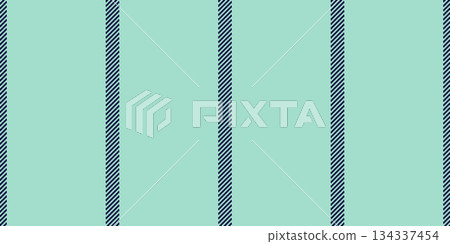 Square fabric stripe lines, contour background textile pattern. Carpet seamless vector vertical texture in light and dark colors. 134337454