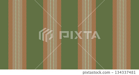 Suality fabric vertical pattern, bold stripe texture background. Lustomized textile seamless vector lines in green and red colors. Suality fabric vertical pattern, bold stripe texture background. Lustomized textile seamless vector lines in green and red colors. 134337481
