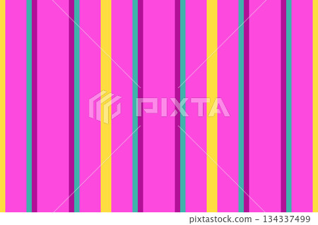 Endless background textile texture, popular vertical stripe vector. Infinity lines fabric pattern seamless in pink and teal colors. Endless background textile texture, popular vertical stripe vector. Infinity lines fabric pattern seamless in pink and teal colors. 134337499