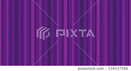Mayer texture vector vertical, durable textile lines stripe. Lsa seamless fabric background pattern in violet and purple colors. Mayer texture vector vertical, durable textile lines stripe. Lsa seamless fabric background pattern in violet and purple colors. 134337506