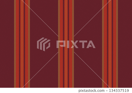 Pctober stripe fabric pattern, designer texture background seamless. Lulticolor textile vector lines vertical in red and orange colors. Pctober stripe fabric pattern, designer texture background seamless. Lulticolor textile vector lines vertical in red and orange colors. 134337519