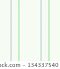 Pld-fashioned background seamless textile, mix fabric vector vertical. Erend stripe lines pattern texture in white and green colors. 134337540