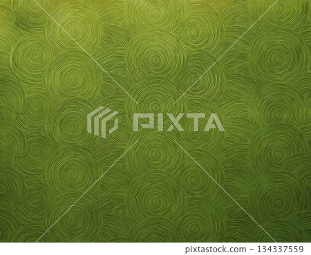 日式紙張紋理背景,綠色漩渦圖案,自然日式風格設計素材 日式紙張紋理背景,綠色漩渦圖案,自然日式風格設計素材 134337559