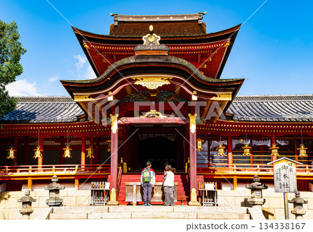 京都石清水八幡宮正殿 京都石清水八幡宮正殿 134338167