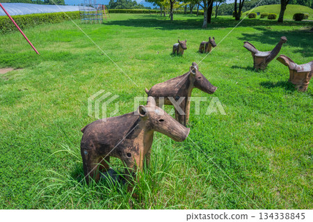 Haniwa Garden - Yamaga Decorative Burial Mound Museum - Kumamoto Haniwa Garden - Yamaga Decorative Burial Mound Museum - Kumamoto 134338845