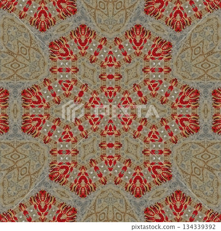 Mixed Embroidery Print Design Featuring Traditional Japanese Motifs. Elegant Textile Pattern for Fabric, Surface and Print Design Mixed Embroidery Print Design Featuring Traditional Japanese Motifs. Elegant Textile Pattern for Fabric, Surface and Print Design 134339392