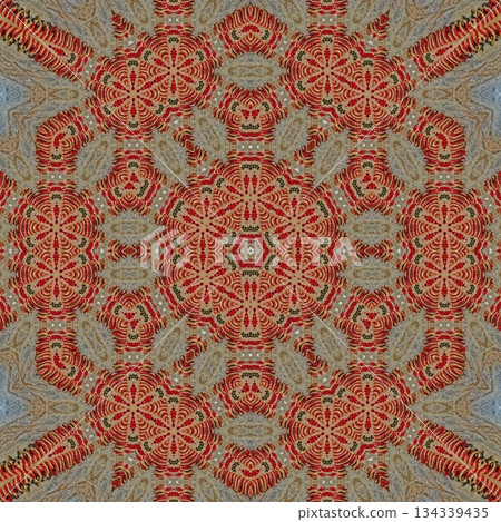 Mixed Embroidery Print Design Featuring Traditional Japanese Motifs. Elegant Textile Pattern for Fabric, Surface and Print Design Mixed Embroidery Print Design Featuring Traditional Japanese Motifs. Elegant Textile Pattern for Fabric, Surface and Print Design 134339435