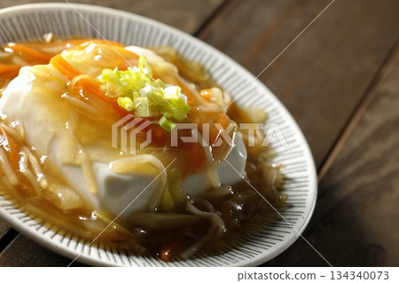 嫩豆腐配濃醬 134340073
