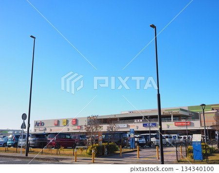 Shopping mall in Sarashina, Ichihara City 134340100