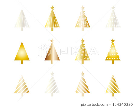 Various Christmas tree set 5 Various Christmas tree set 5 134340380