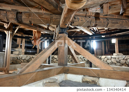 Stage props under the stage Stage props under the stage 134340414