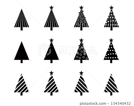 Various Christmas tree set 2 Various Christmas tree set 2 134340432