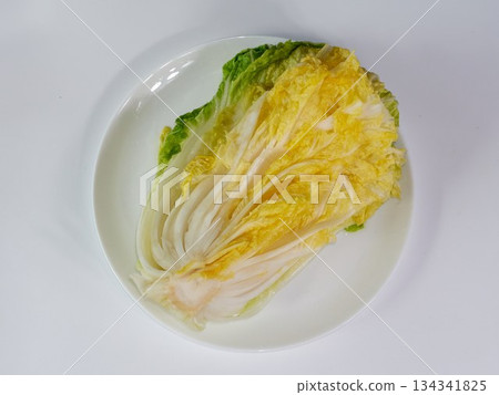 Salted napa cabbage for Kimjang 134341825