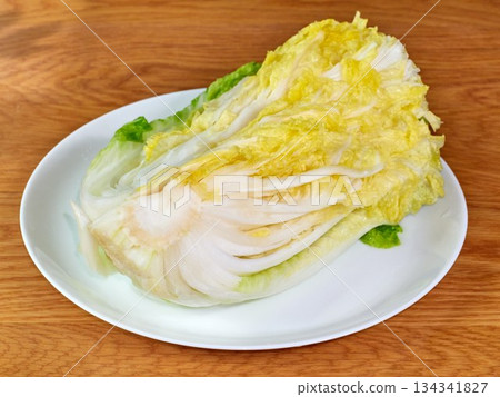 Salted napa cabbage for Kimjang Salted napa cabbage for Kimjang 134341827