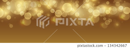 Magic sparkling dust bokeh and light. Vector illustration 134342667