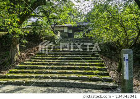 Akizuki Castle Nagayamon Gate, Asakura City, Fukuoka Prefecture 134343041