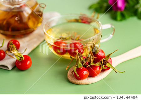 ripe red rose hips for tea ripe red rose hips for tea 134344494