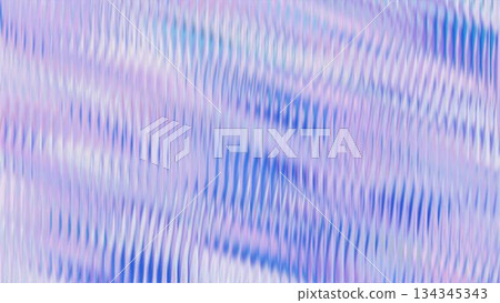 Ribbed glass background with refraction effect. Reeded glass with blue and purple gradient. Abstract background 134345343