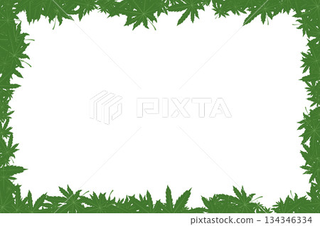 Cannabis Frame featuring cannabis leaves, perfect for designs in the medical, culinary, or cannabis industry. Vector illustration. Cannabis Frame featuring cannabis leaves, perfect for designs in the medical, culinary, or cannabis industry. Vector illustration. 134346334