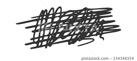Scribble handmade art visual disruption Scribble handmade art visual disruption 134348354