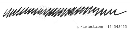 Scribble element symbolized intense emotion Scribble element symbolized intense emotion 134348433