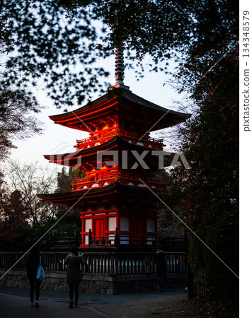 Koyasu-no-to Pagoda at the sunset, Kiyomizu-dera, kyoto, Japan Koyasu-no-to Pagoda at the sunset, Kiyomizu-dera, kyoto, Japan 134348579