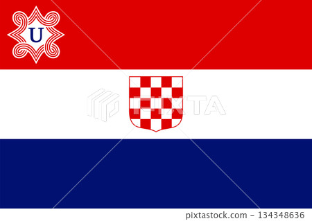 Flag of Croatia (1941-1945) Flag of Croatia (1941-1945) 134348636