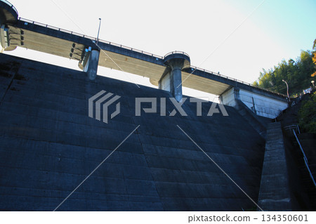 Fukui Dam, Anan City, Tokushima Prefecture Fukui Dam, Anan City, Tokushima Prefecture 134350601