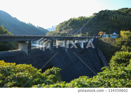 Fukui Dam, Anan City, Tokushima Prefecture Fukui Dam, Anan City, Tokushima Prefecture 134350602